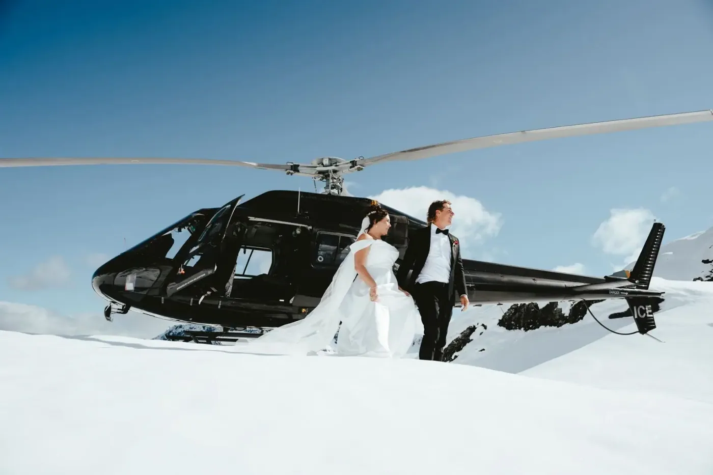 Bryne + Jade 6-Landing Queenstown Heli Elopement at Mount Crichton · Lake Erskine · Coromandel Peak · Earnslaw Burn