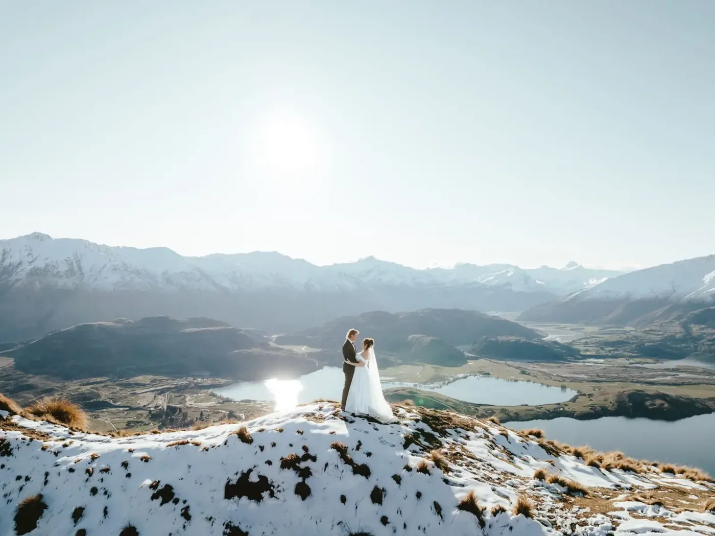 A sunrise embrace on Coromandel Peak.