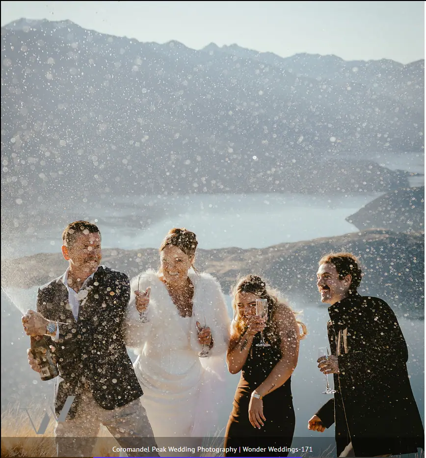 Heli elopement photography in Queenstown and Wanaka, New Zealand