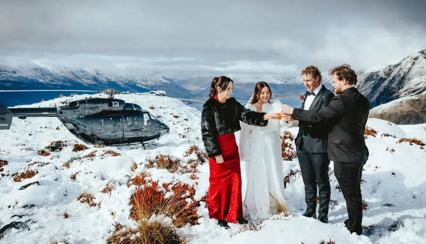 Queenstown helicopter elopement cost