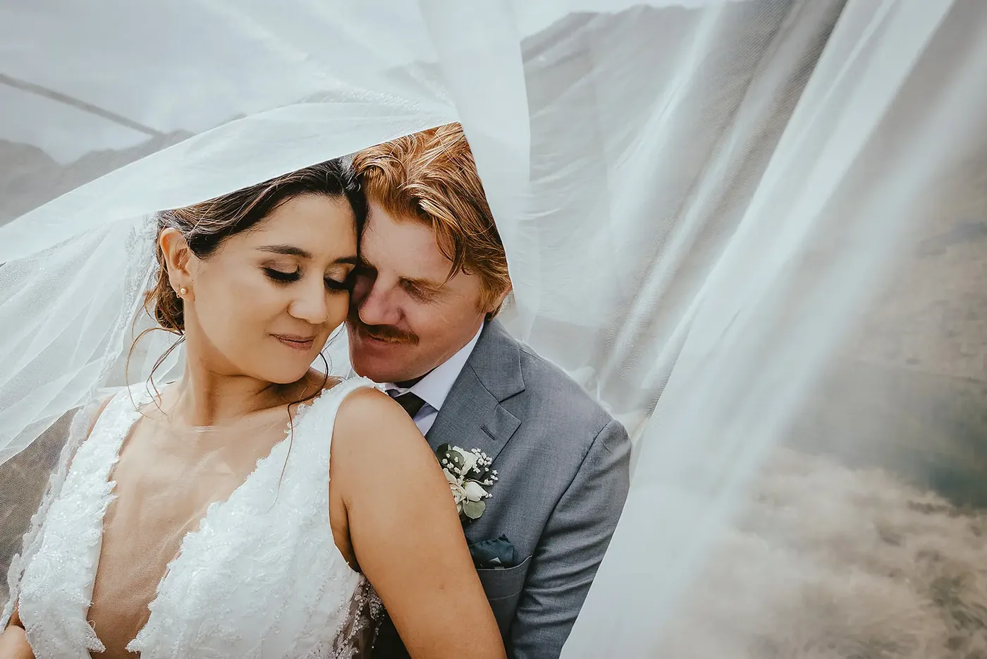 Tom + Lorena Two-Person Wanaka Heli Elopement at Coromandel Peak · Lake Alta · Wanaka